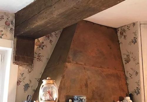 Küche Kupferabzugshaube