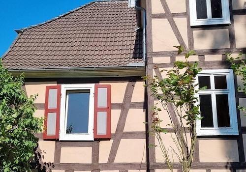 Ansicht vom Garten aus