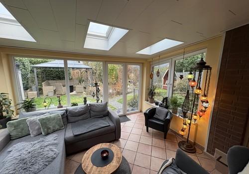 Blick aus Wintergarten