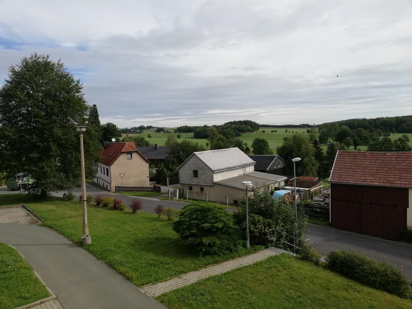 Blick aus dem Fenster