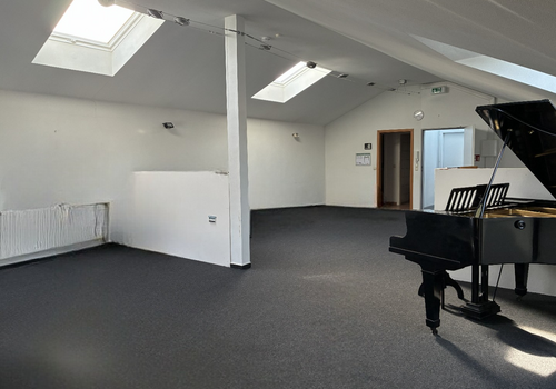 Blick von hinterer Wand