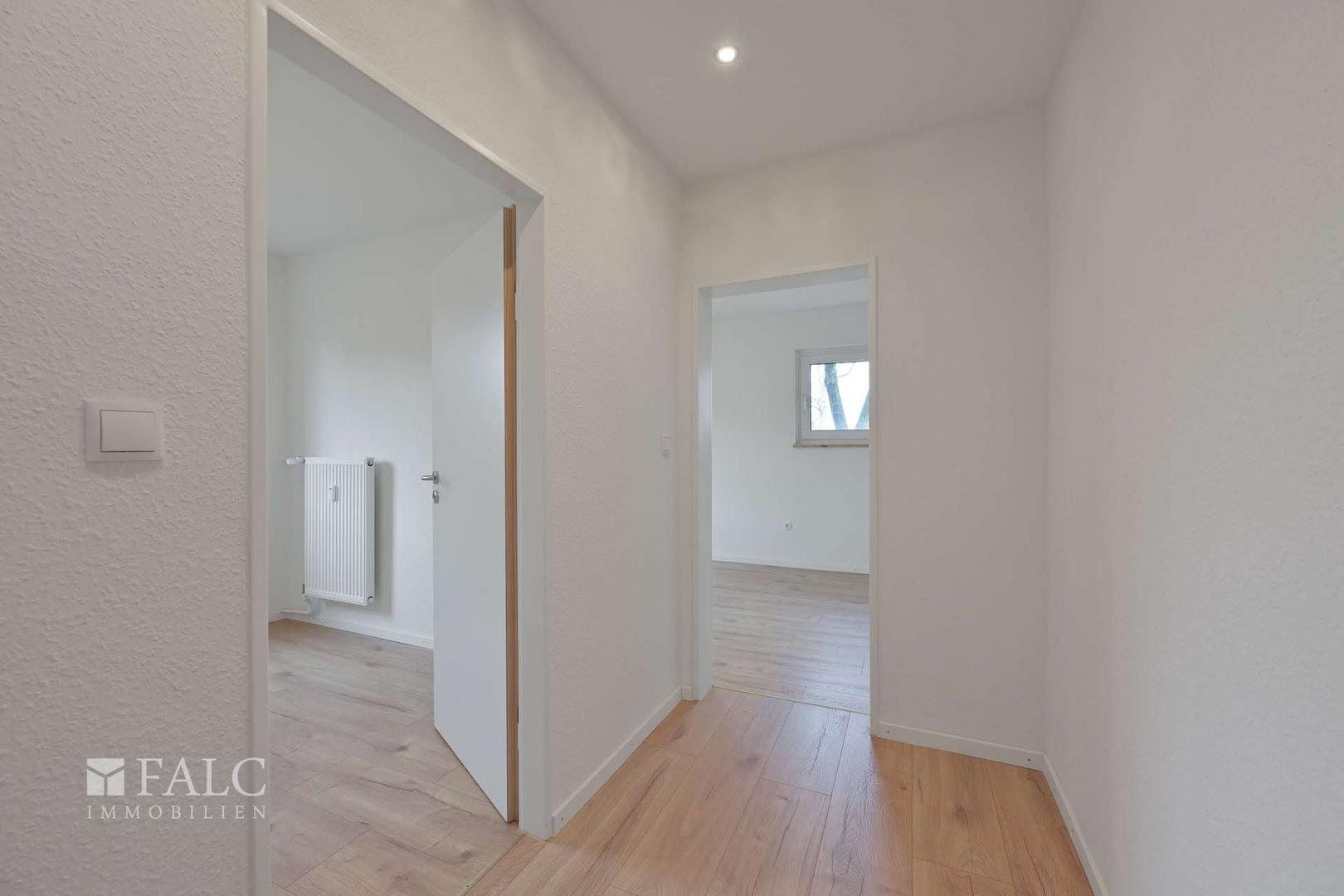 Diele hinten schräg