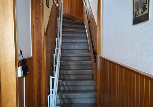 Treppe zur 1.Etage 