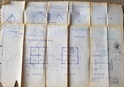 Grundriss Umbau 1964