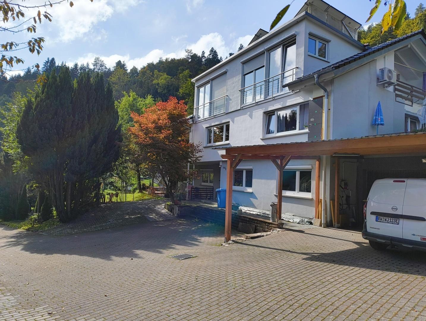 A-HausAnsicht leicht seitlich