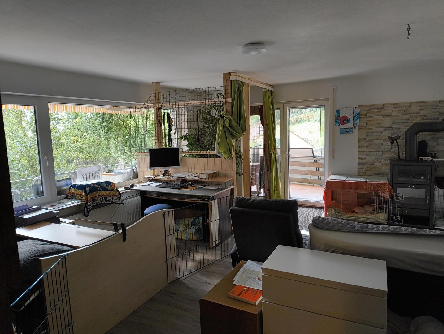 A-EG WZ, Büro - Balkon