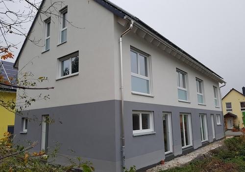 Foto Bauzeit vor Bau Terrasse