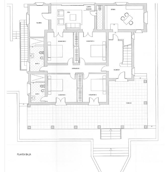Grundriss Erdgeschoss