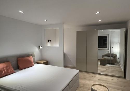 Schlafzimmer und Home-Office