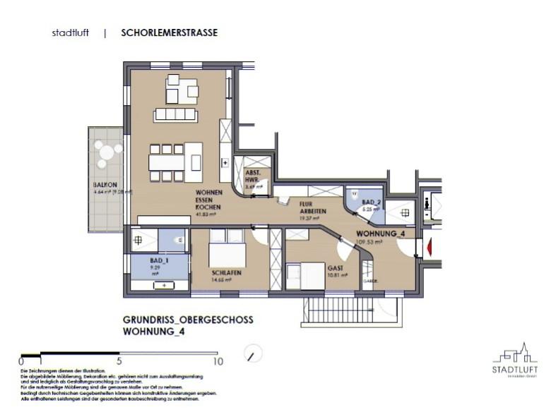 Obergeschoss Whg 4
