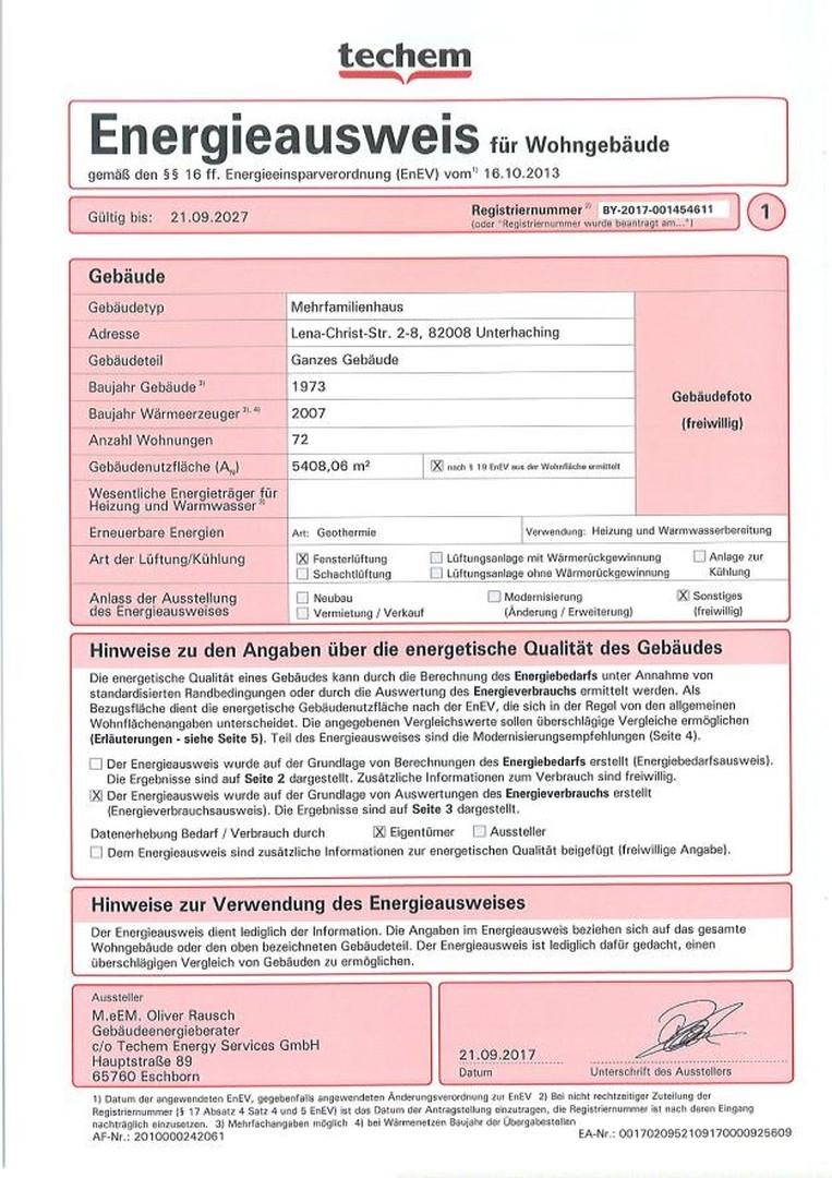 Energieausweis
