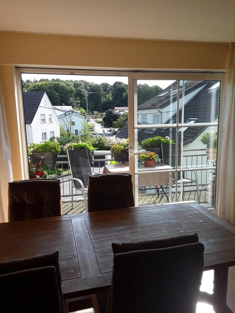 Ausblick vom Wohnzimmer