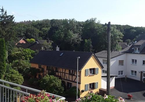 Ausblick vom Balkon