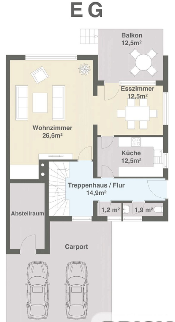 Grundriss EG
