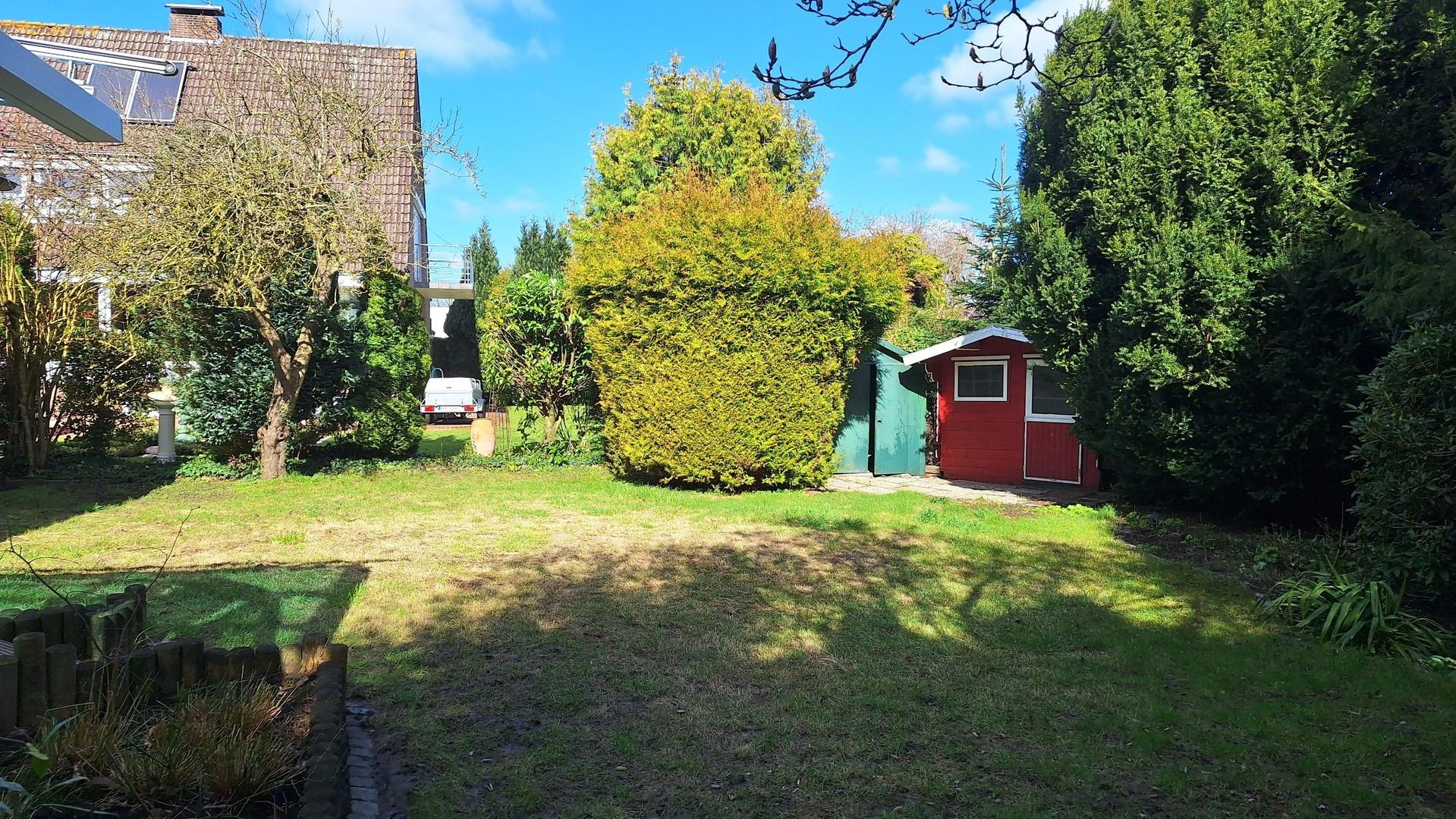 Blick aus dem Wintergarten