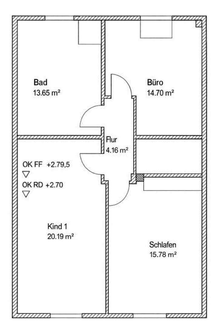 Grundriss - Obergeschoß