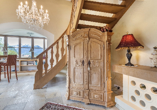 Ausblick auf die Berge