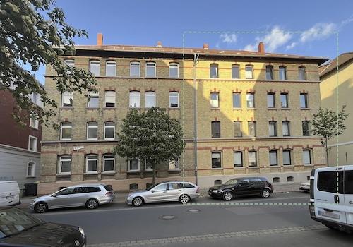 Blick von der Straße