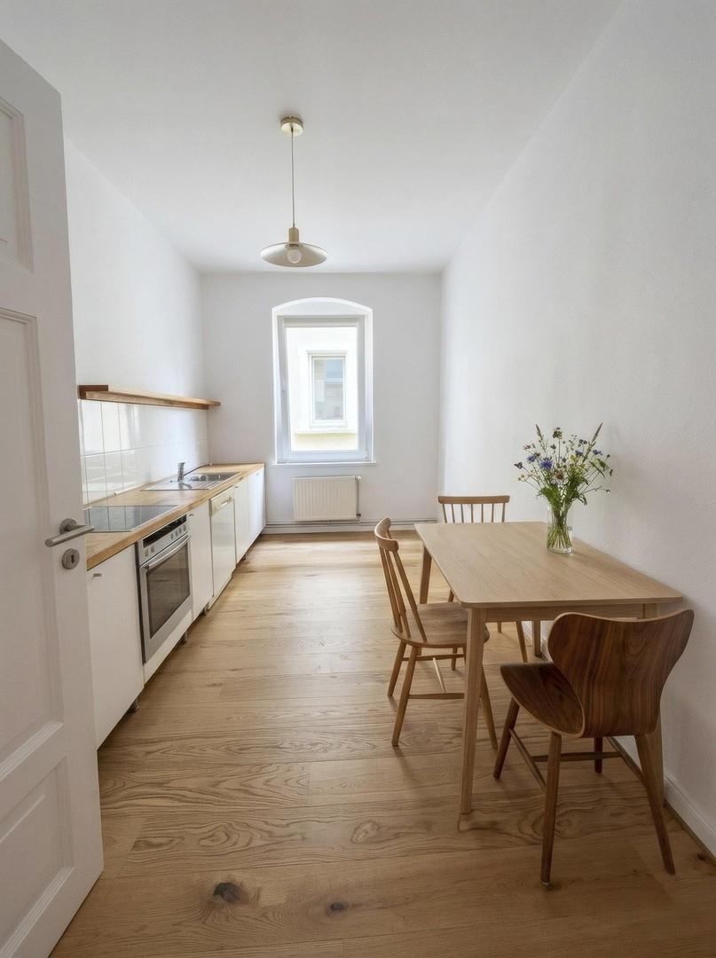 Küche nach Sanierung, Beispiel