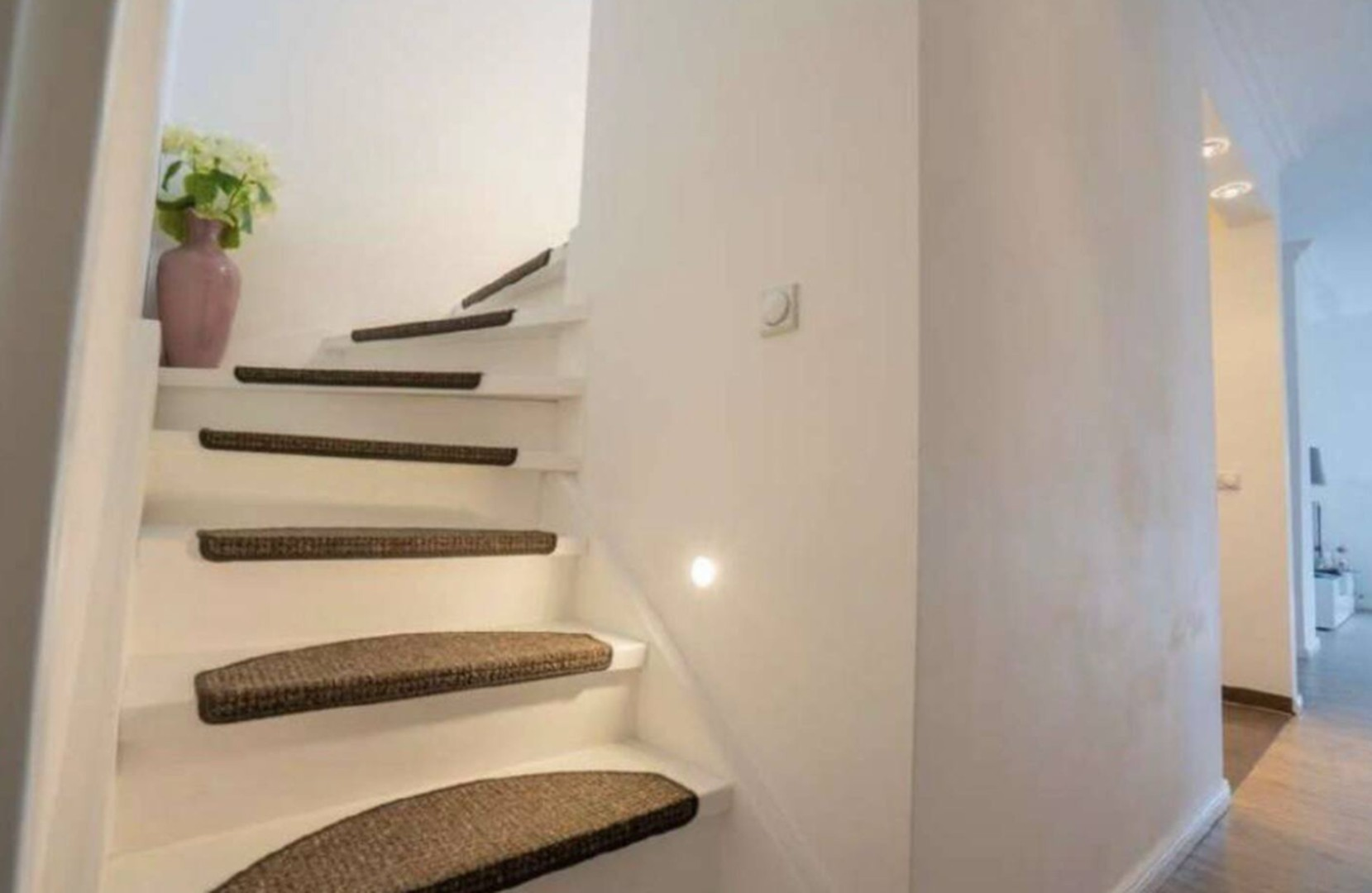 Treppe zum Dachgeschoss