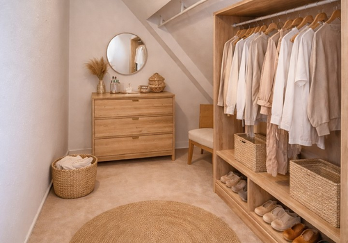 Begehbarer Kleiderschrank