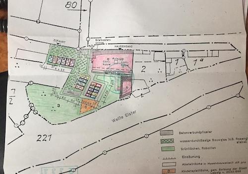 Plan heute ca 200m² weniger