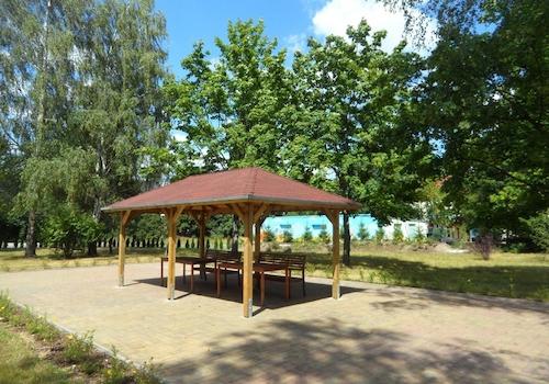 Pavillon zur Nutzung 