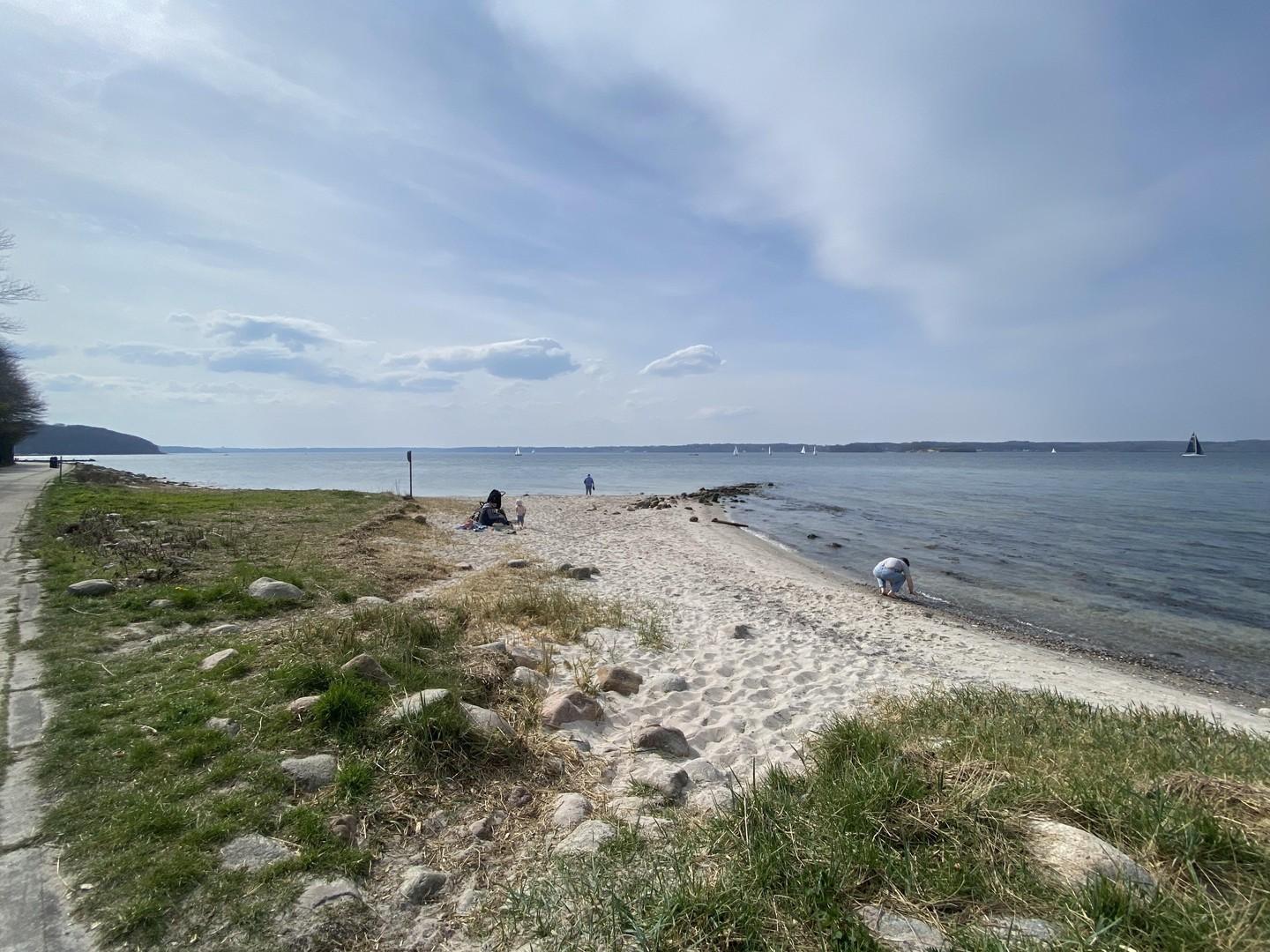 Kleiner Strandabschnitt