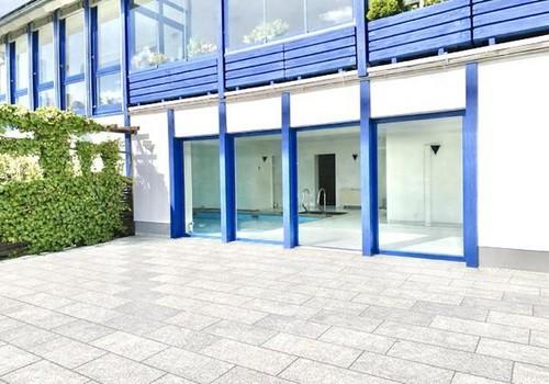 Blick in die Schwimmhalle