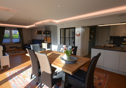 Esszimmer-Wohnzimmer