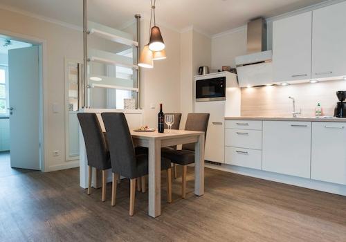 Essbereich mit Küche