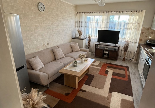 Wohn- und Essbereich mit Küche