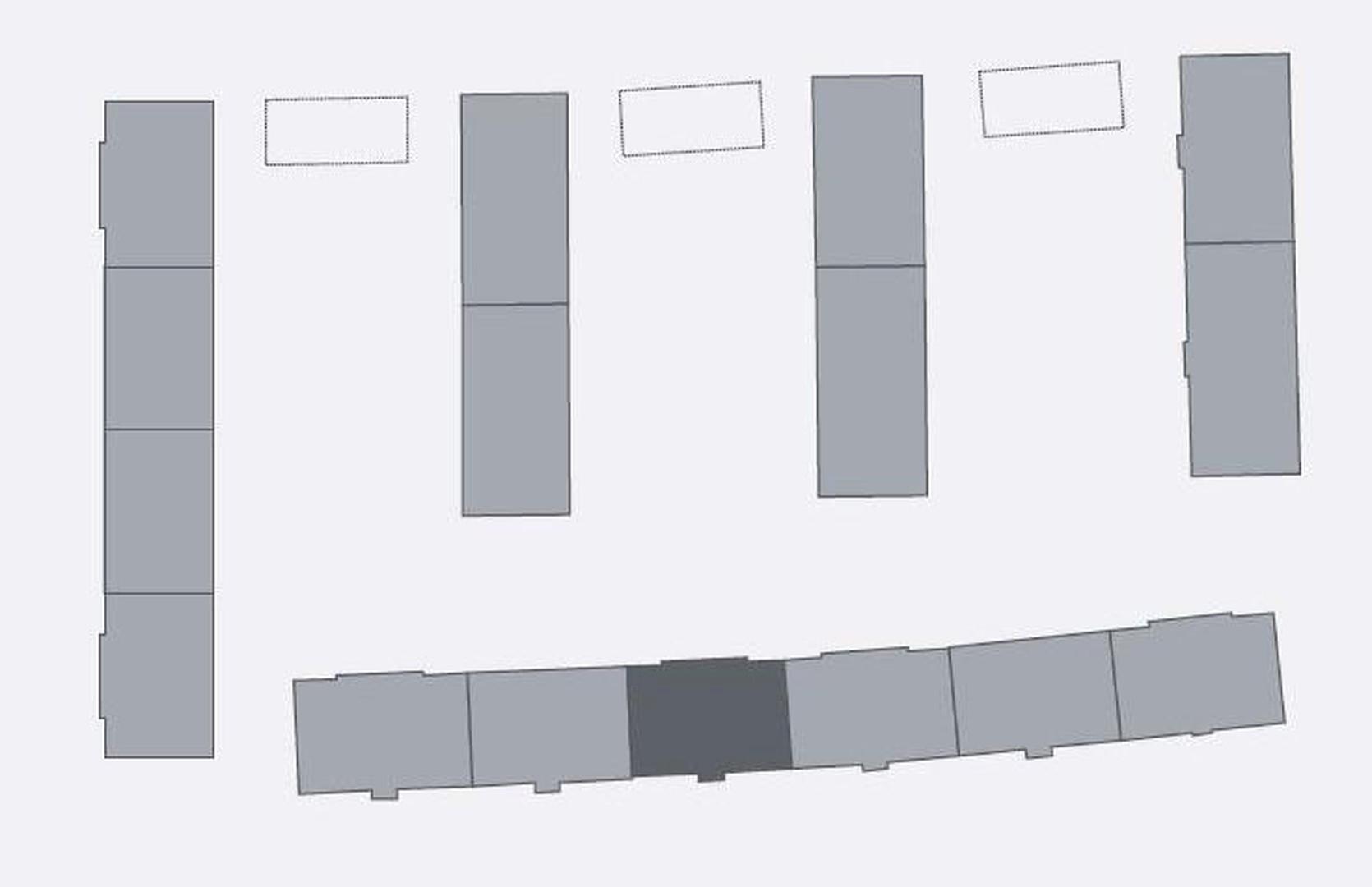 Lage Gebäude in Wohnanlage