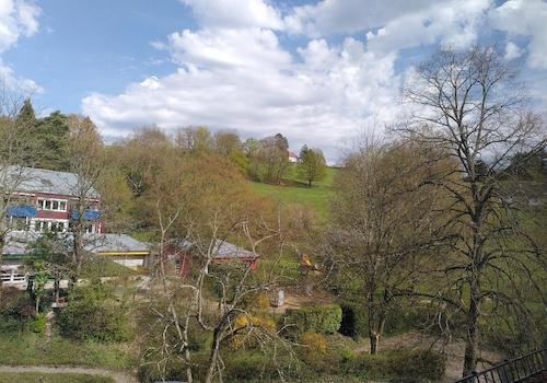 Blick aus der Küche