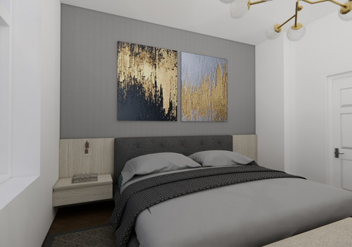 Schlafzimmer 2 (Entwurf)