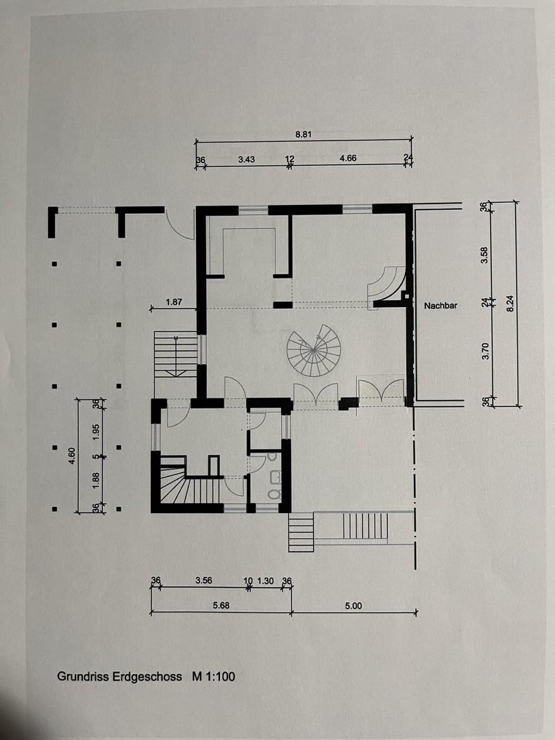 Grundriss Erdgeschoss