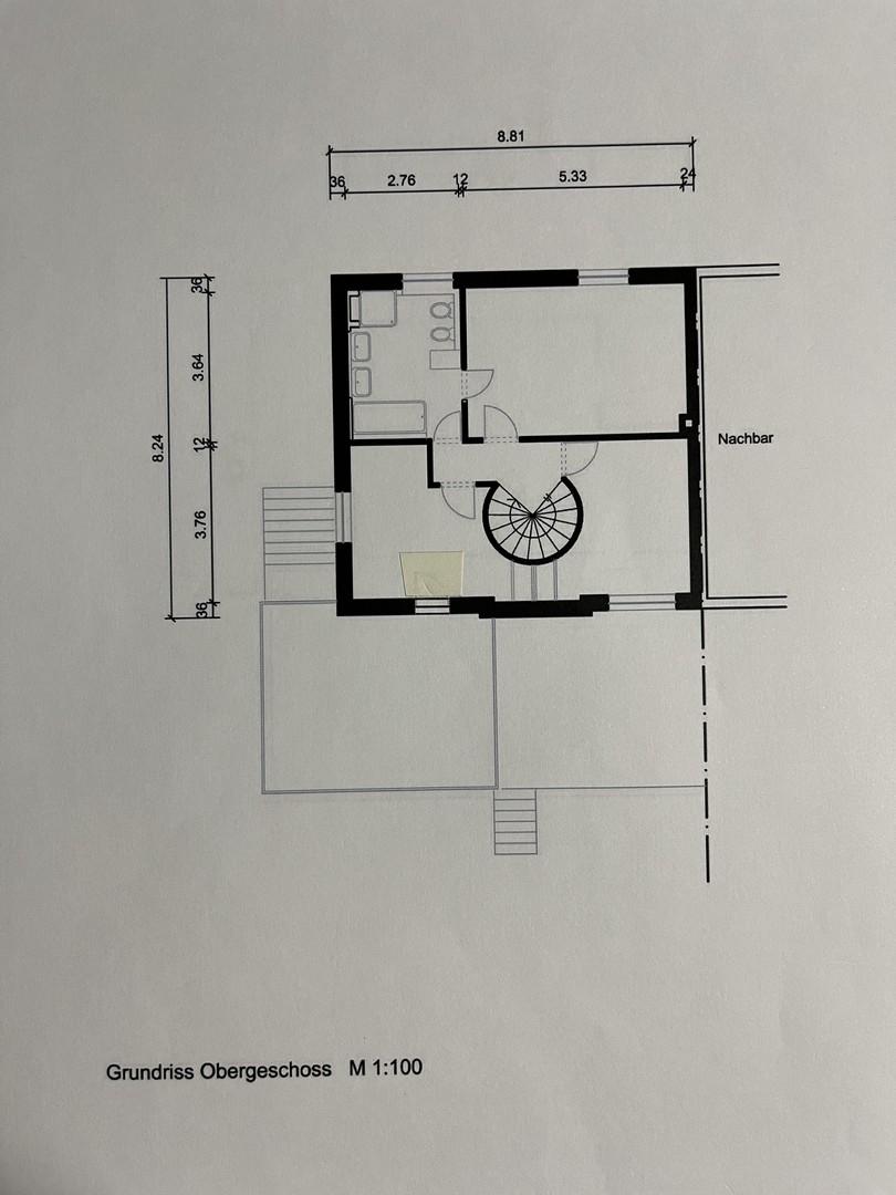 Grundriss Obergeschoss