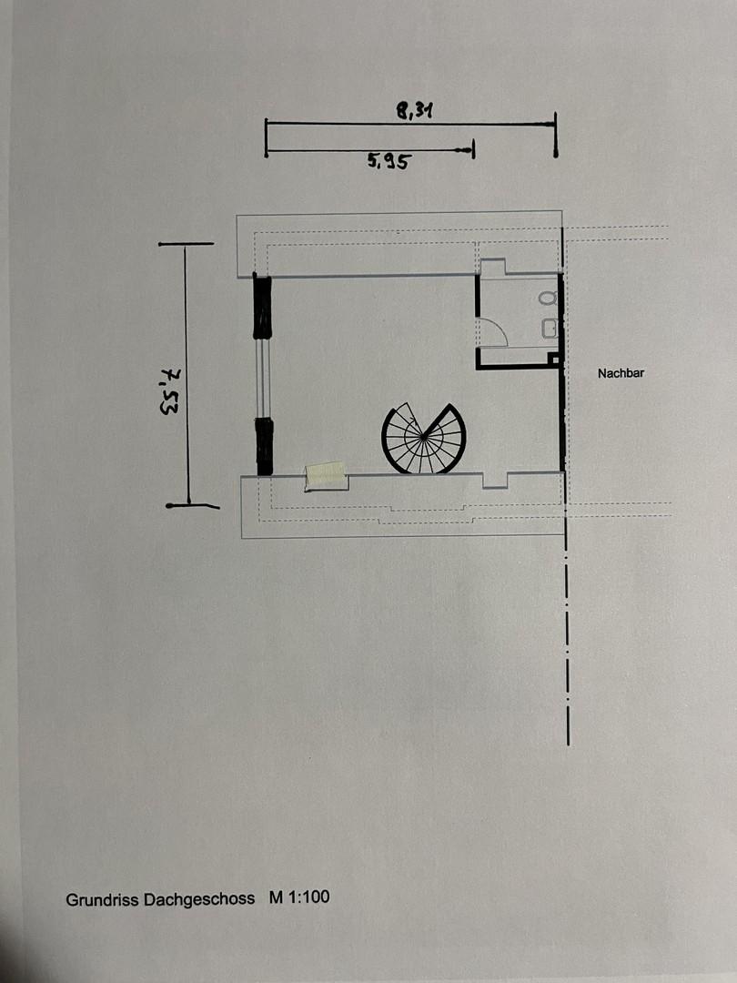 Grundriss Dachgeschoss