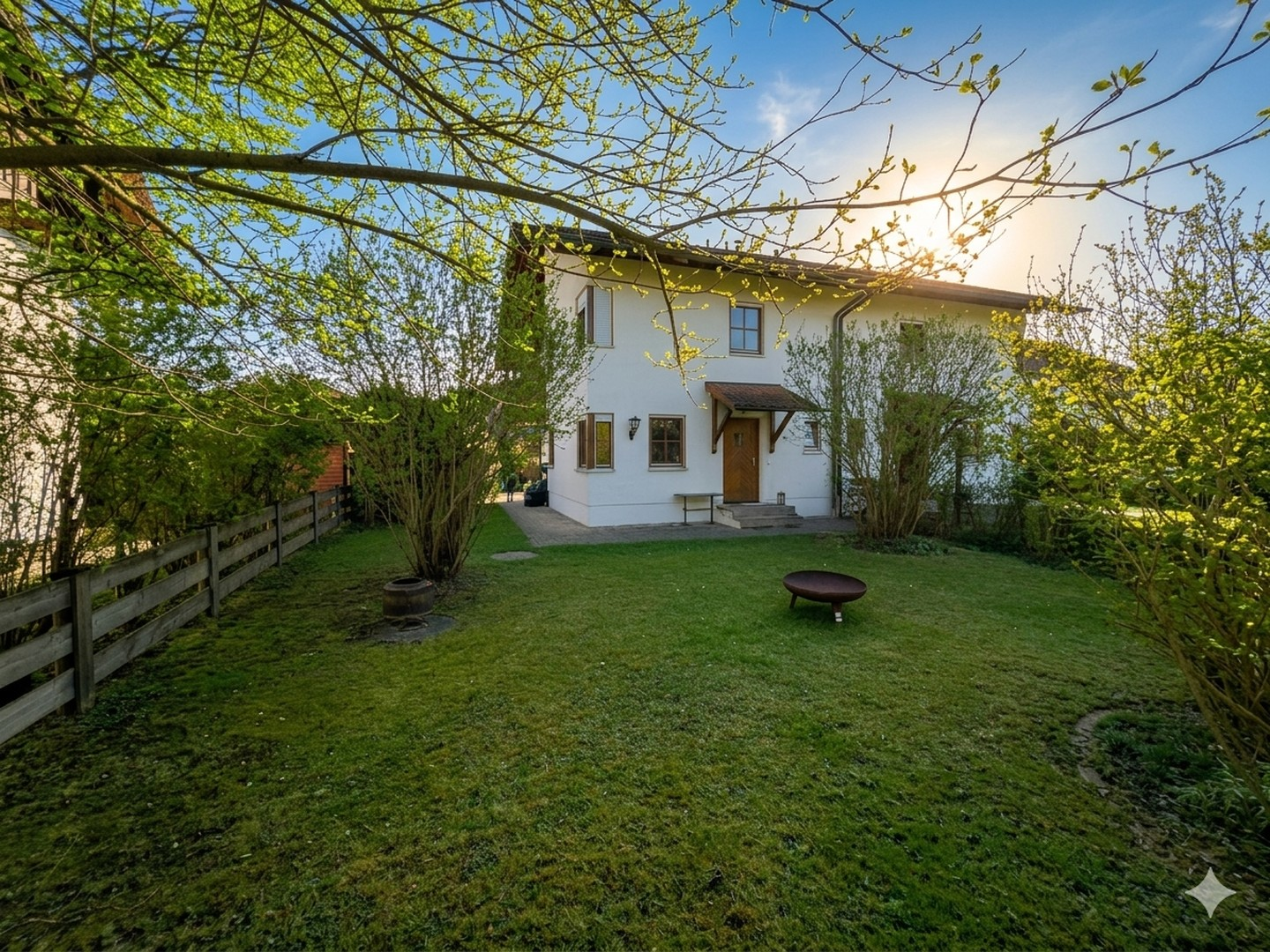 Ansicht aus dem Garten