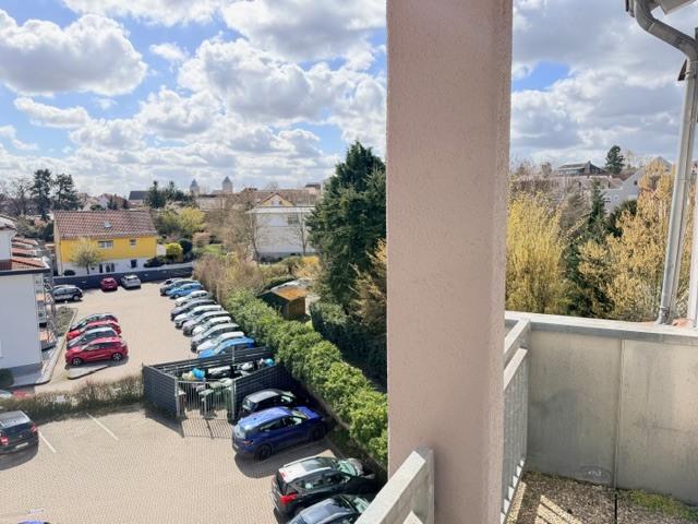 Balkon zum Hof Blick