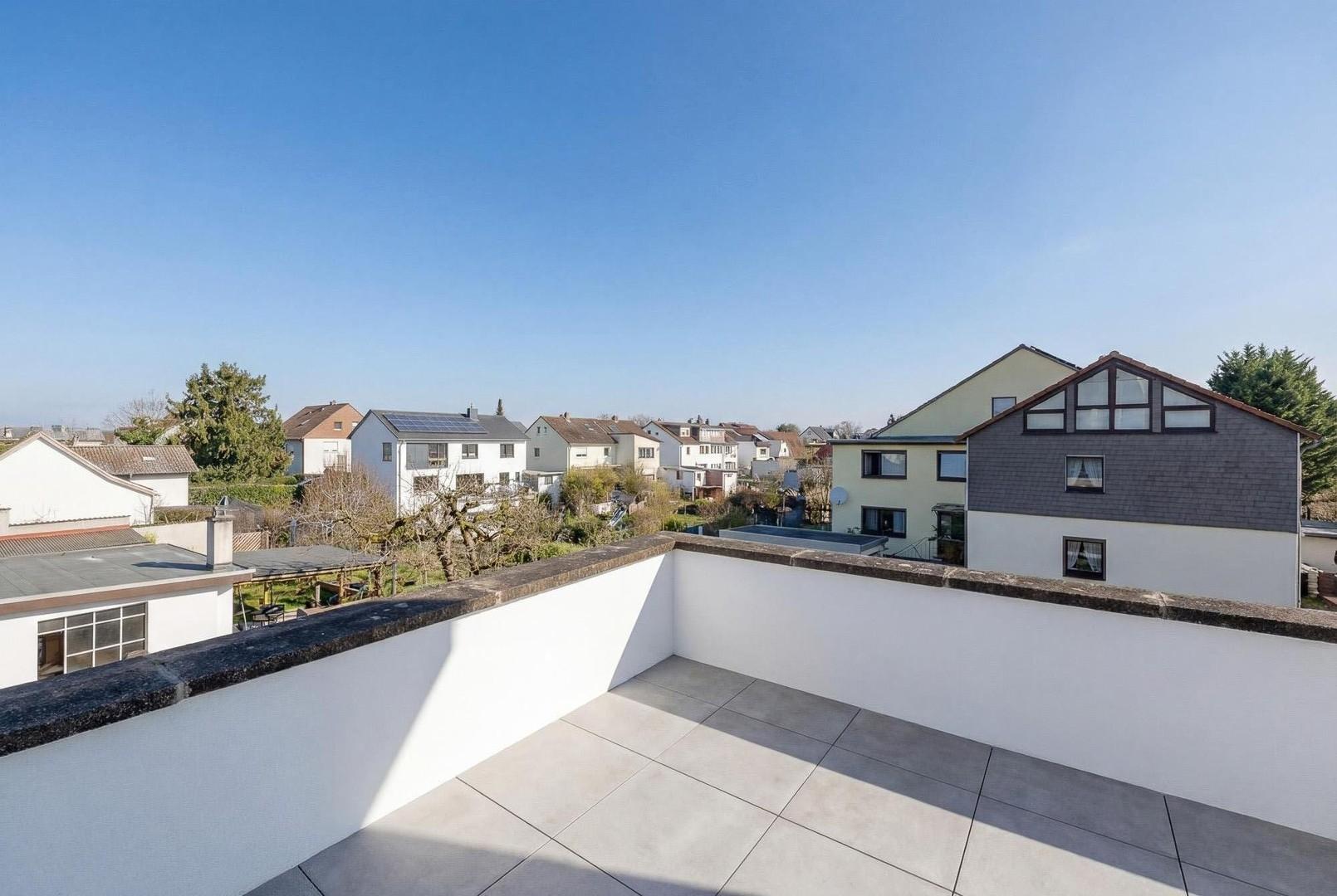 Aussicht von der Terrasse