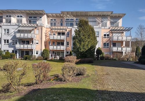 Südansicht des Gebäudes