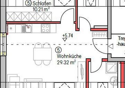 Grundriss Wohnung