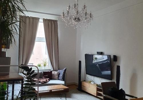 Wohnzimmer - möbliert