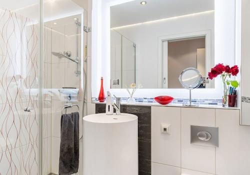 Gästebad mit Dusche