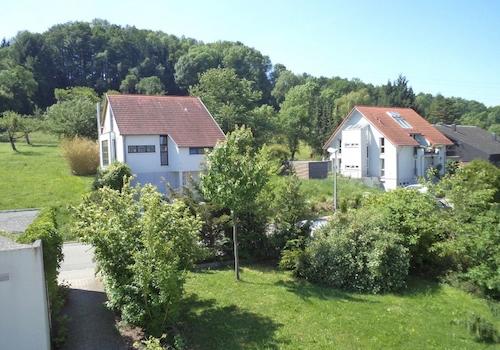 Blick aus dem Wohnzimmer