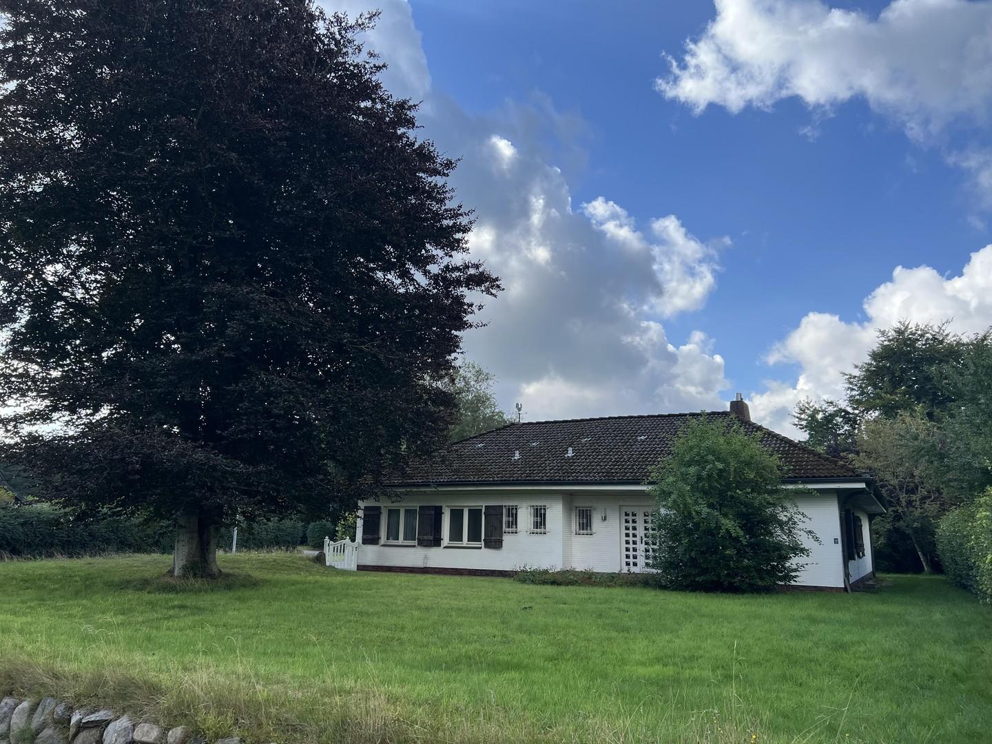 Nordseite des Hauses