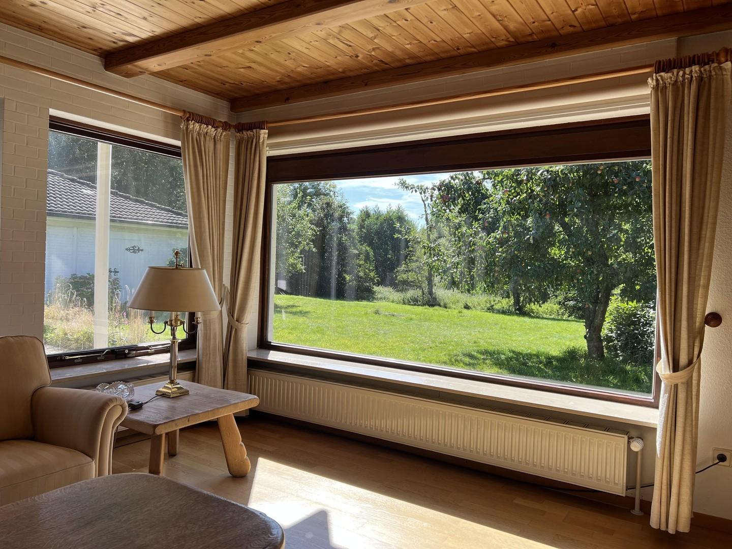 Ausblick in den Garten