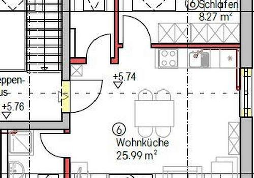 Grundriss Wohnung