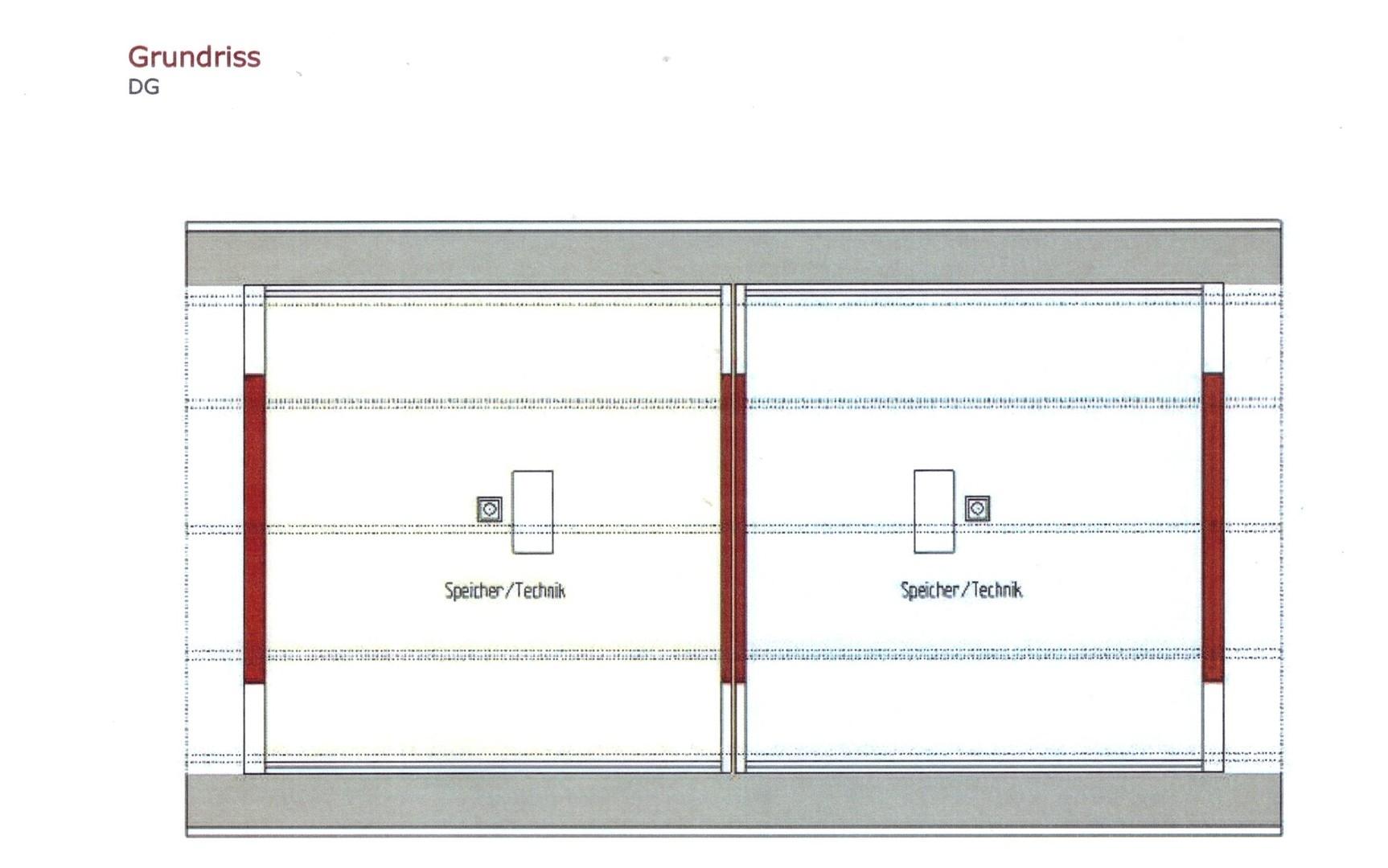 Linke Doppelhaushälfte DG